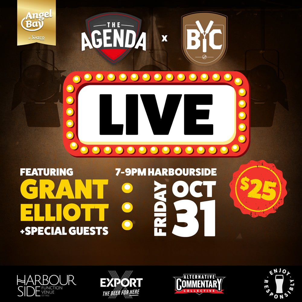 The Agenda & BYC Podcast Live in Wellington